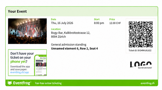 Ticketbeispiel EN