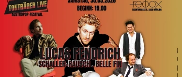 Event-Image for 'TONTR&Auml;GER LIVE: LUCAS FENDRICH, SCHALLER+RAUSCH, BELLE FIN'