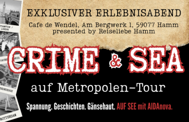 Event-Image for 'Erlebnisabend - Crime & Sea auf AIDAnova mit CARSTEN SCH&Uuml;TTE'