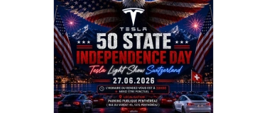 Event-Image for 'Tesla Light Show - 50 State Independence Day'