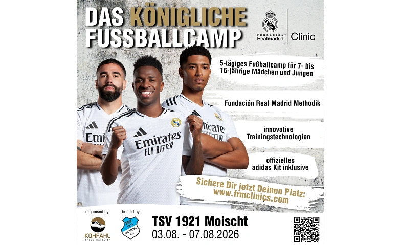 Fundación Real Madrid Fußballcamp in Marburg-Moischt