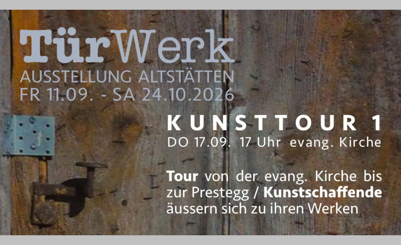 TürWerk Kunsttour 1