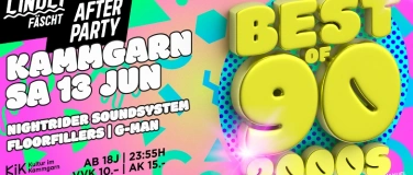 Event-Image for 'Lindli F&auml;scht Afterparty &ndash; Best of 90s/2000s'