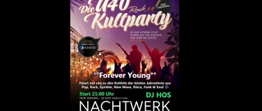 Event-Image for '&Uuml;40 PARTY M&Uuml;NCHEN&raquo; Die gro&szlig;e &Uuml;40 Kultparty im Nachtwerk Club'