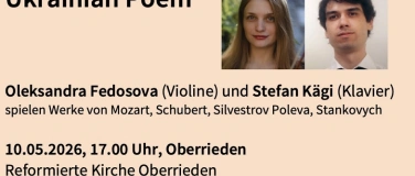 Event-Image for '&laquo;Ukrainian Poem&raquo; &ndash; Konzert Violine & Klavier'