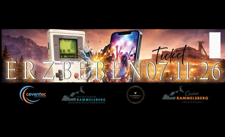 Erzbeben - Vom Gameboy bis zum Smartphone Billets