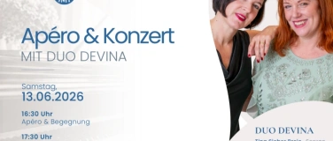 Event-Image for 'Ap&eacute;ro & Konzert mit Duo Devina'