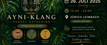 Event-Image for 'AYNI-KLANG SUNDAY FOREST GATHERING'