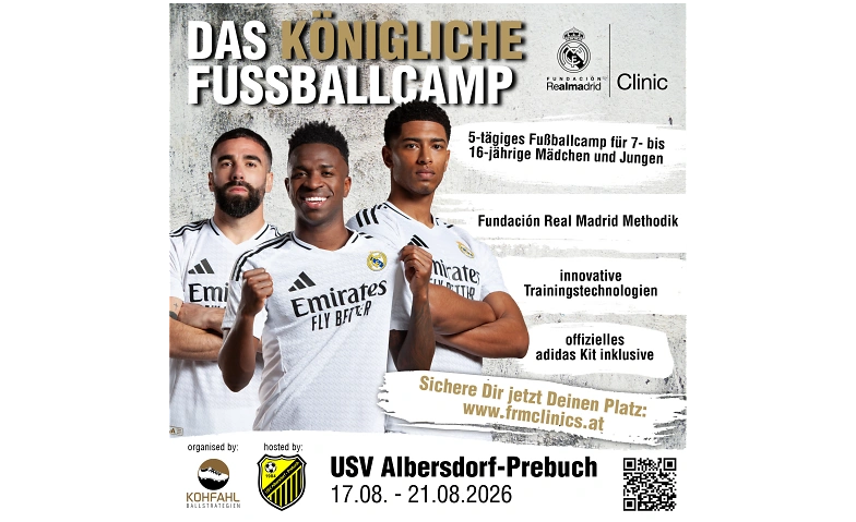 Fundación Real Madrid Fußballcamp in Albersdorf-Prebuch