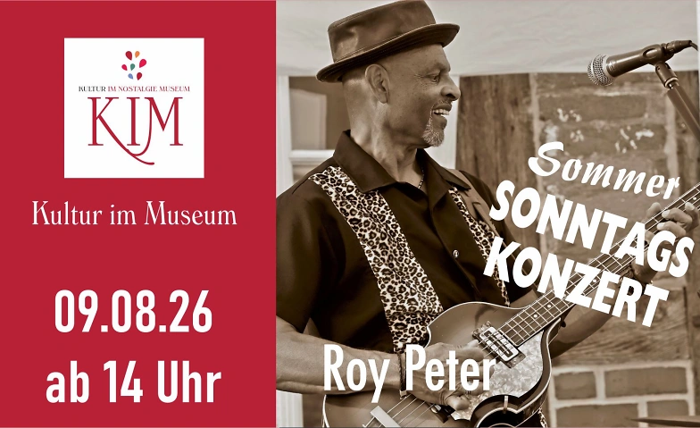 Sommersonntagskonzert mit Roy Peter