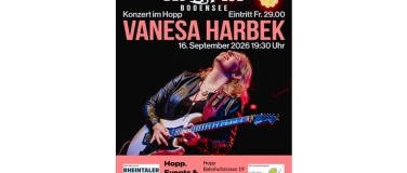 Event-Image for 'BCB Konzert im Hopp mit VANESA HARBEK'