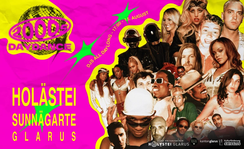 2000s Daydance Hol&auml;stei, Holenstein 11, 8750 Glarus Tickets