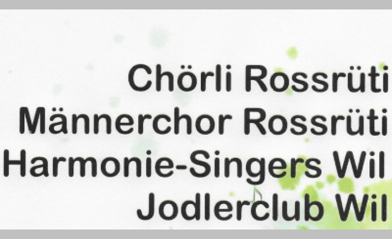 Event-Image for 'Vier Ch&ouml;re laden ein'