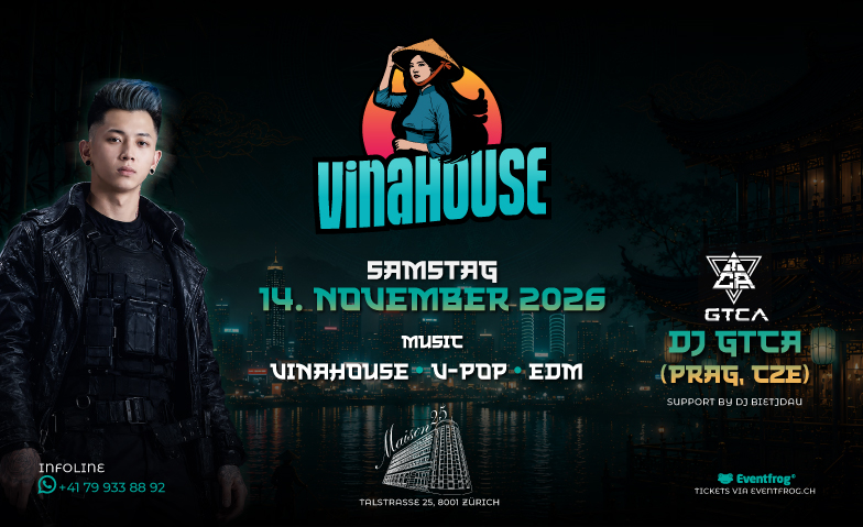 VINAHOUSE PARTY @ MAISON 25 Tickets