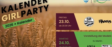 Event-Image for 'Kalendergirlparty Donau-Ries'