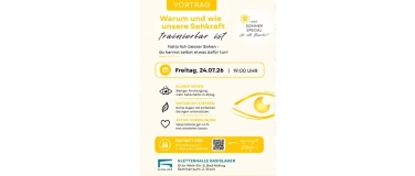Event-Image for 'VORTRAG: Warum und wie deine Sehkraft trainierbar ist!'