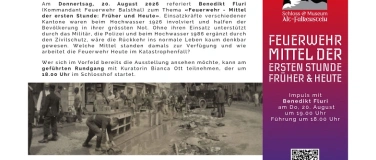 Event-Image for 'Vortragsreihe zur Sonderausstellung  &laquo;Wenn das Wasser kommt&raquo;'