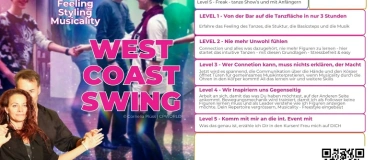 Event-Image for 'INTENSIV  <WestCoastSwing> L2 - Paartanz Workshop'
