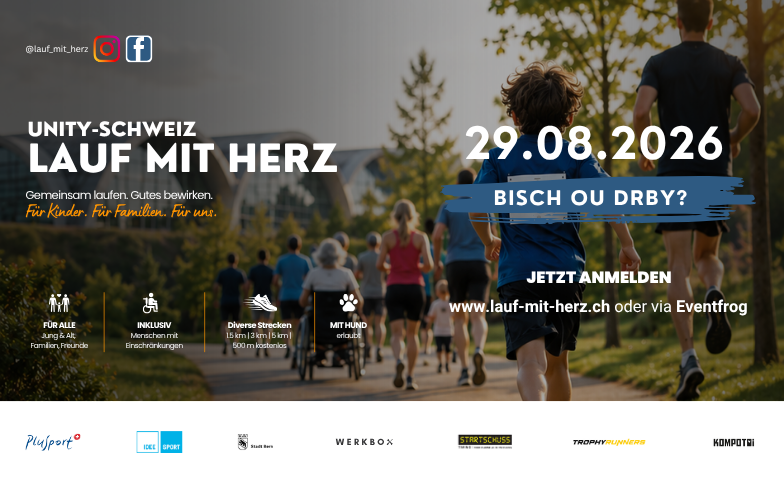 UNITY-Schweiz  Lauf mit Herz 2026
