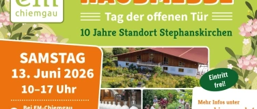 Event-Image for 'Hausmesse bei EM-Chiemgau: 10 Jahre EM in Stephanskirchen'
