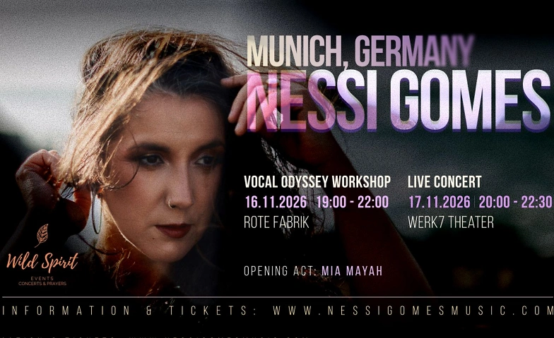Nessi Gomes Live in München