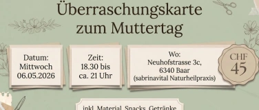 Event-Image for '&Uuml;berraschungskarte zum Muttertag Workshop'