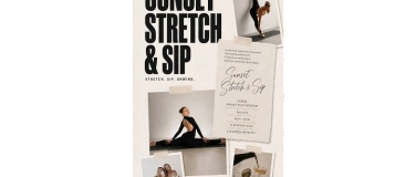 Event-Image for 'Sunset Stretch & SIP  Zurich Unfiltered x Powerflex'