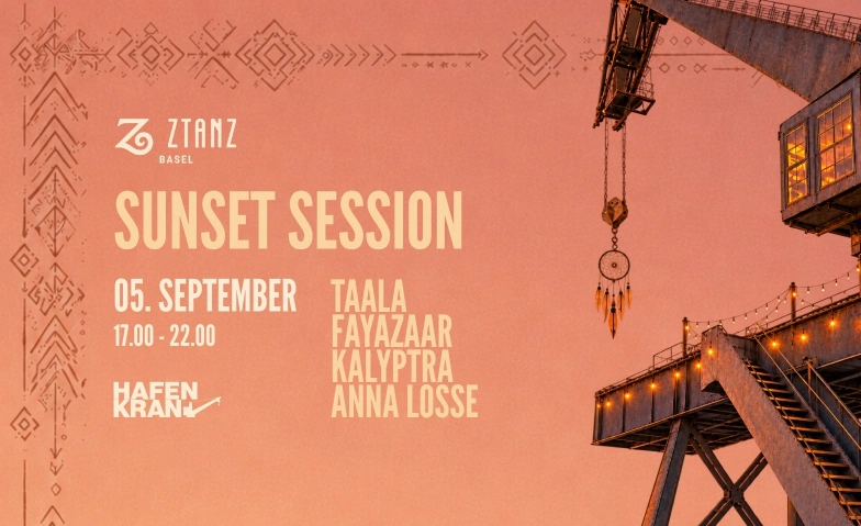 ZtanZ Sunset Session #2 Alter Hafenkran Basel, Uferstrasse 1, 4057 Basel Billets