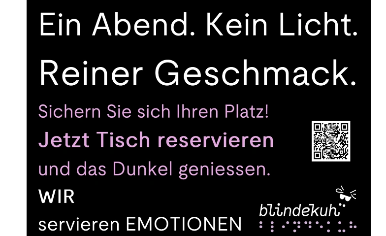 Event-Image for 'ESSEN im DUNKLEN - DINNER in the DARK - blindekuh Basel'