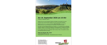 Event-Image for 'Weinlagenwanderung im Gotischen Weindorf'