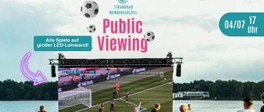 Event-Image for 'WM Public Viewing im Strandbad - Achtelfinale'
