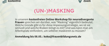 Event-Image for '(UN-)MASKING'
