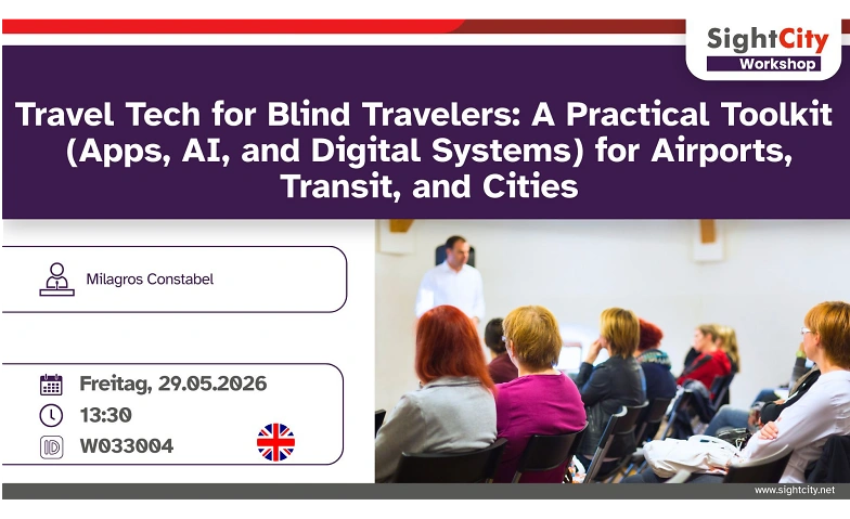 Travel Tech Toolkit: Apps &amp; AI for Blind Travelers Tickets