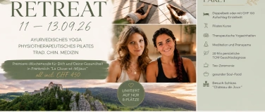 Event-Image for 'Yoga feat. Pilates Retreat (2.5h Fahrgemeinschaft ab Z&uuml;ri)'