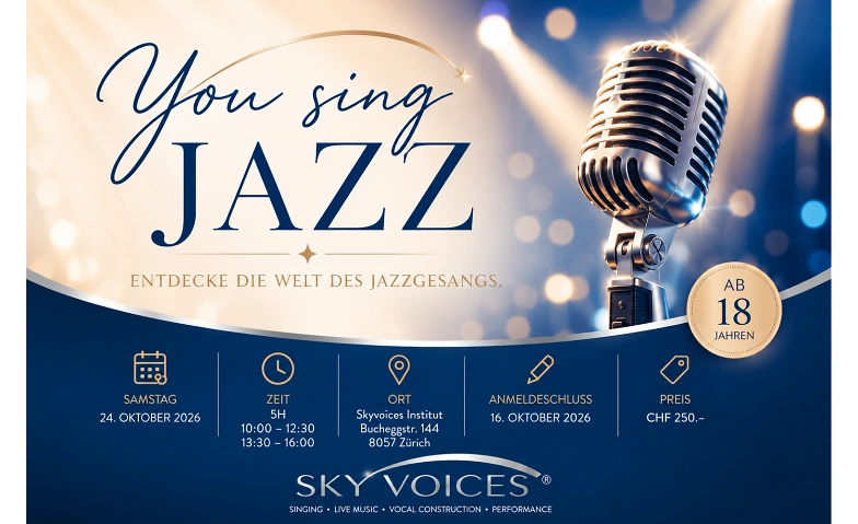 Gesangskurs: You Sing Jazz