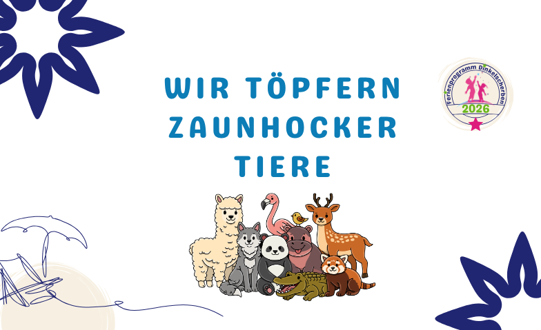 Wir töpfern Zaunhocker-Tiere