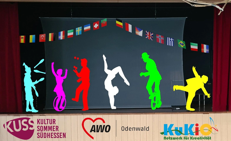 Zirkusworkshop für Kids+Jugendliche mit Aufführung - Höchst