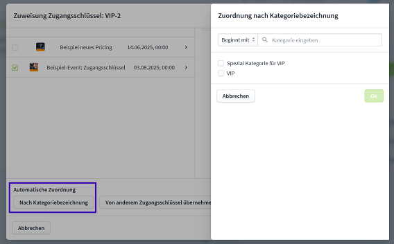 Zugangsschl&uuml;ssel 2025 CH 11