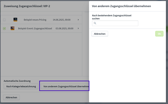 Zugangsschl&uuml;ssel 2025 CH 12