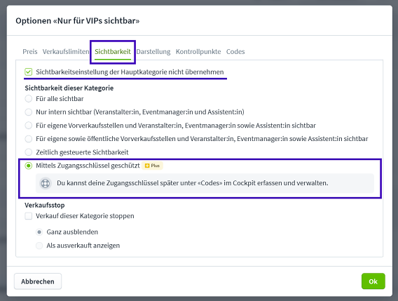 Zugangsschl&uuml;ssel 2025 CH 4
