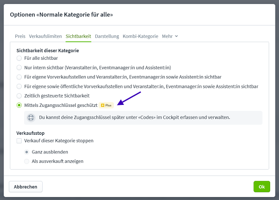 Zugangsschl&uuml;ssel 2025 CH 5
