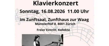 Event-Image for 'Sonntagsmatinee- Klavierkonzert- Hanna Choi "Romantik!"'