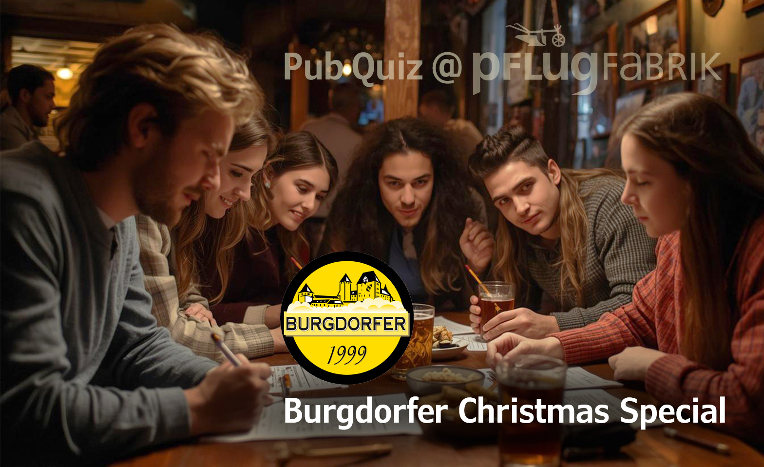 Pub Quiz @ PflugFabrik Burgdorfer Christmas Special