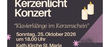 Event-Image for 'Klavierkonzert- Candlelight Concert in Esslingen /Hanna Choi'