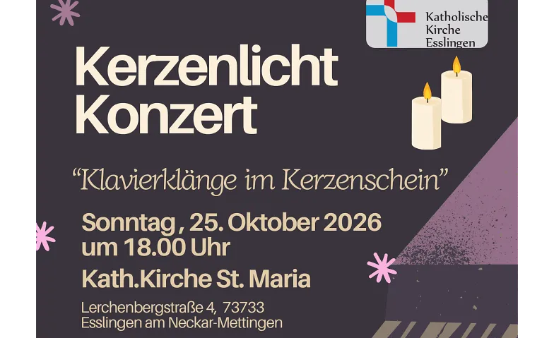 Klavierkonzert- Candlelight Concert in Esslingen /Hanna Choi