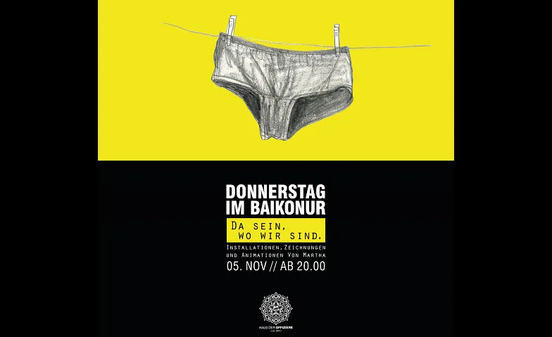 Da sein, wo wir sind. Installationen, Zeichnungen und Animat, Art & Exhibitions / Culture, Haus der Offiziere