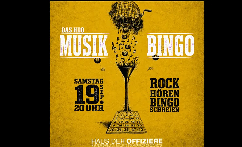 Das HdO Musik Bingo – Rock