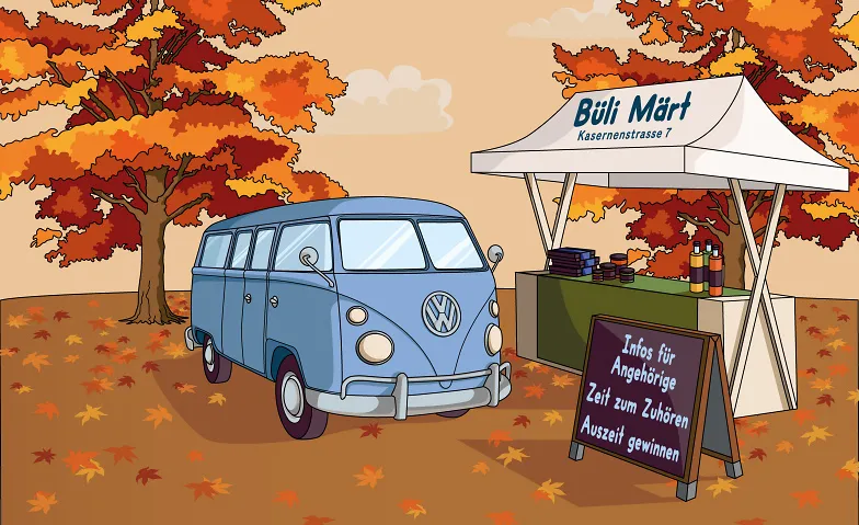 Auszeit-Oase zum Tag der psychischen Gesundheit, Marchés / Autres marchés, Büli Märt