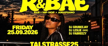 Event-Image for 'R&BAE - TALSTRASSE25, Z&Uuml;RICH (+16 / &Uuml;16)'