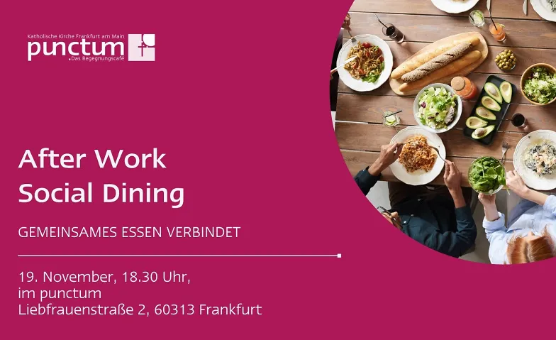 Social Dining, Essen & Trinken / Dinner-Event, punctum – Das Begegnungscafé